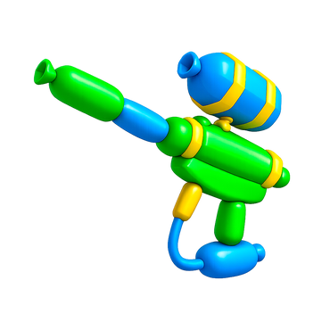 Balloon Paintball Gun