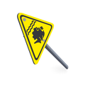 Cartel de la calle